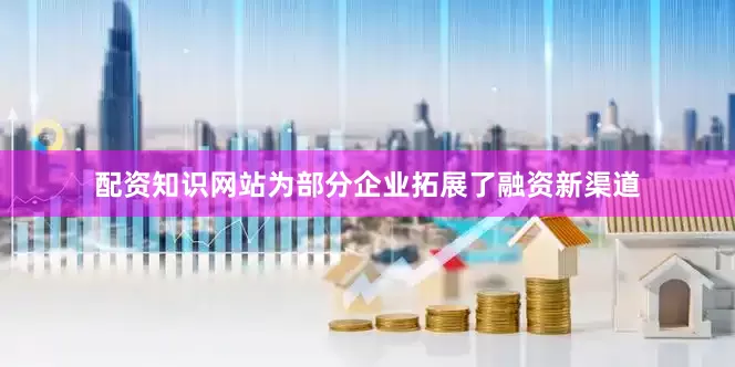 配资知识网站为部分企业拓展了融资新渠道