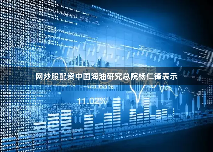网炒股配资　　中国海油研究总院杨仁锋表示